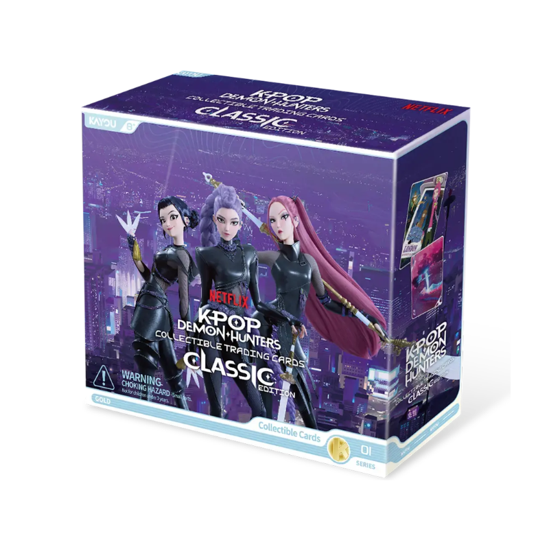 KAYOU KPop Demon Hunters Collectible Trading Cards Classic Edition - Display Box