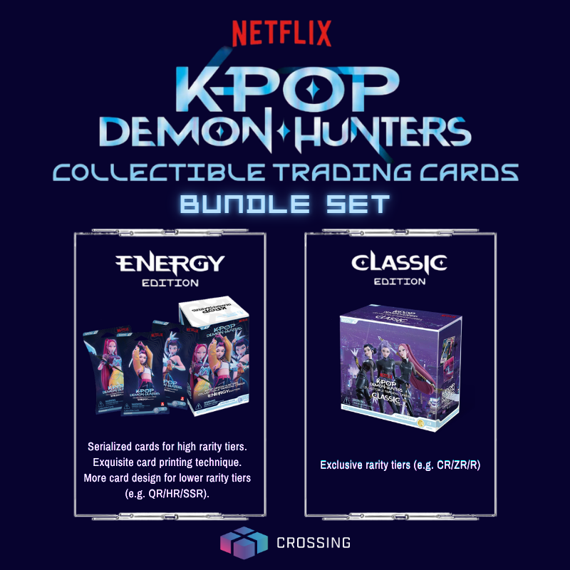 KAYOU KPop Demon Hunters Collectible Trading Cards Energy & Classic Edition Bundle Set