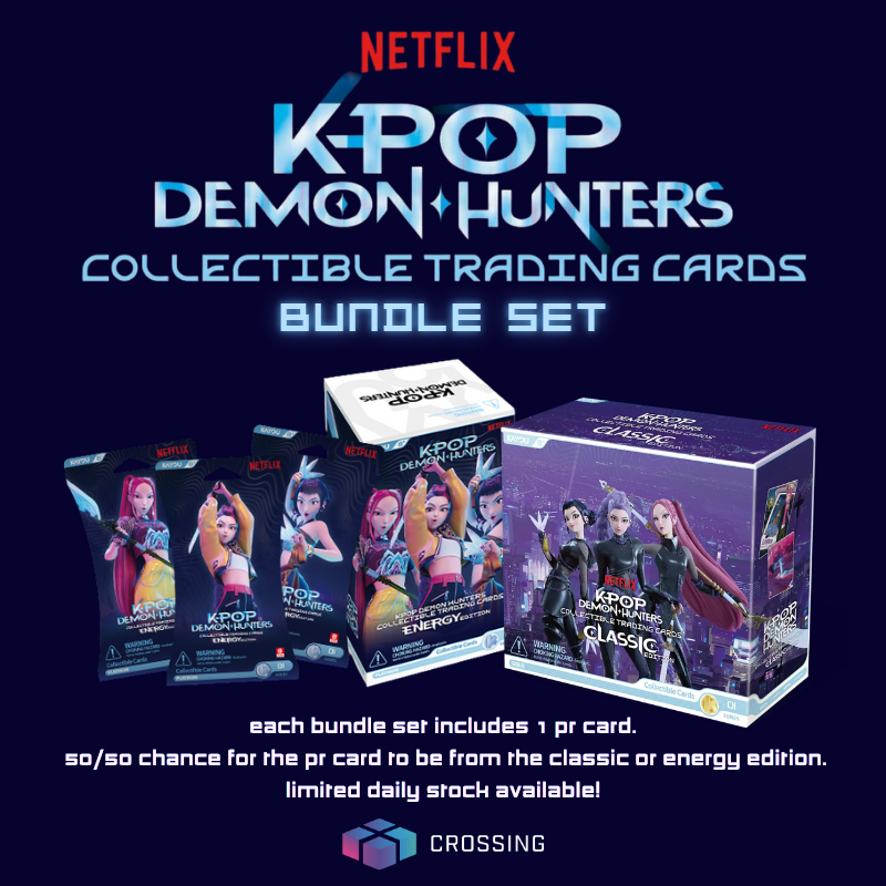 KAYOU KPop Demon Hunters Collectible Trading Cards Energy & Classic Edition Bundle Set