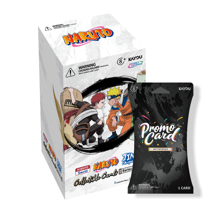 KAYOU NARUTO Smriti Collectible Card - Chapter Jin English Series 2 Box with Promo Card