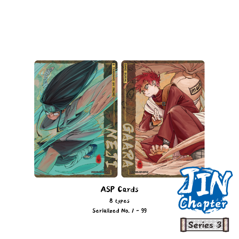 KAYOU NARUTO Smriti Collectible Card - Chapter Jin 3 Series Box with Promo Card