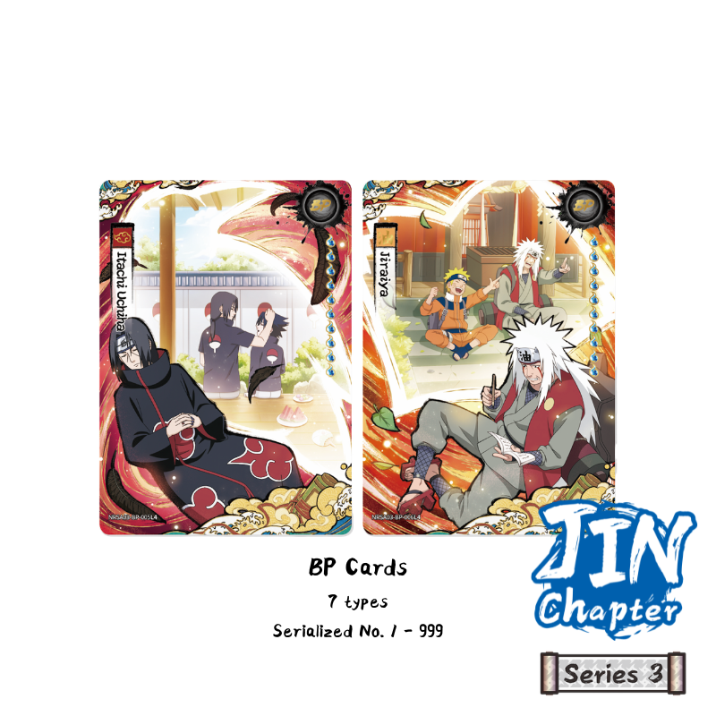 KAYOU NARUTO Smriti Collectible Card - Chapter Jin 3 Series Box with Promo Card