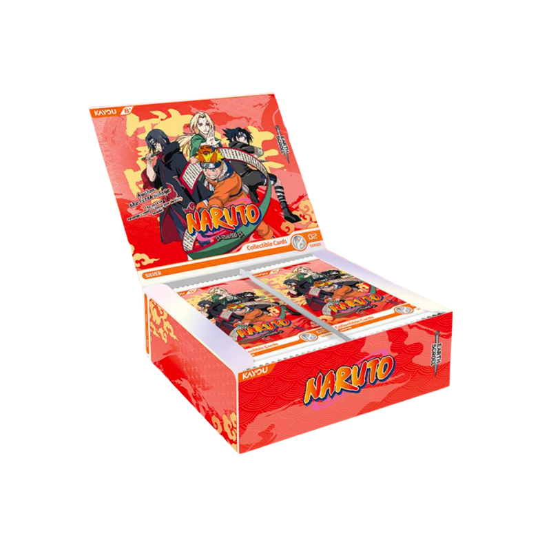 KAYOU NARUTO Smriti Collectible Card - Earth Scroll English Series 2 Box with Promo Card