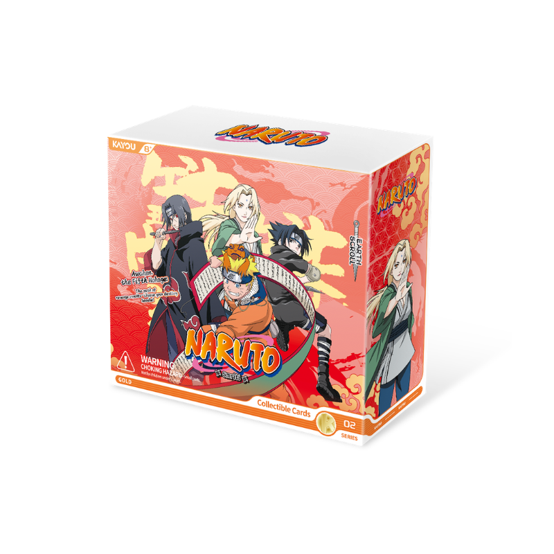 KAYOU NARUTO Smriti Collectible Card - Earth Scroll English Series 2 Box with Promo Card