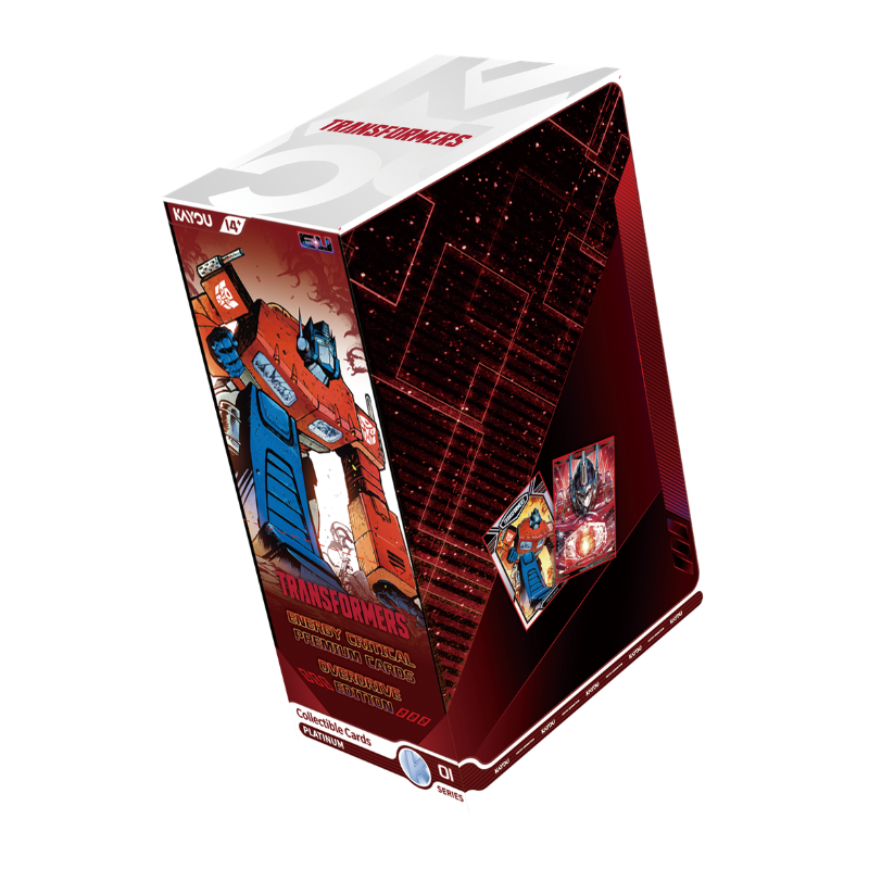 KAYOU Transformers Energy Critical Collectible Card - Overload Edition (SEA) Series 1 Box