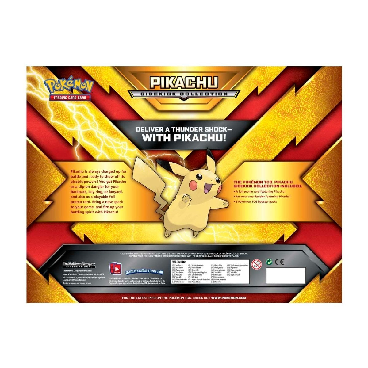 Pokemon English Pikachu Sidekick Collection