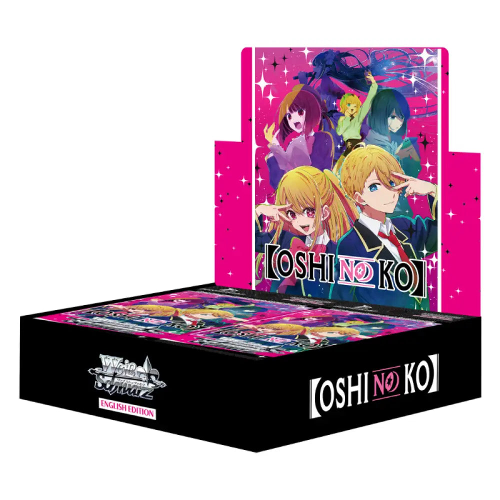 New! Weiss Schwarz English Oshi No Ko Booster Box Trading Cards Ship Now Card Games
