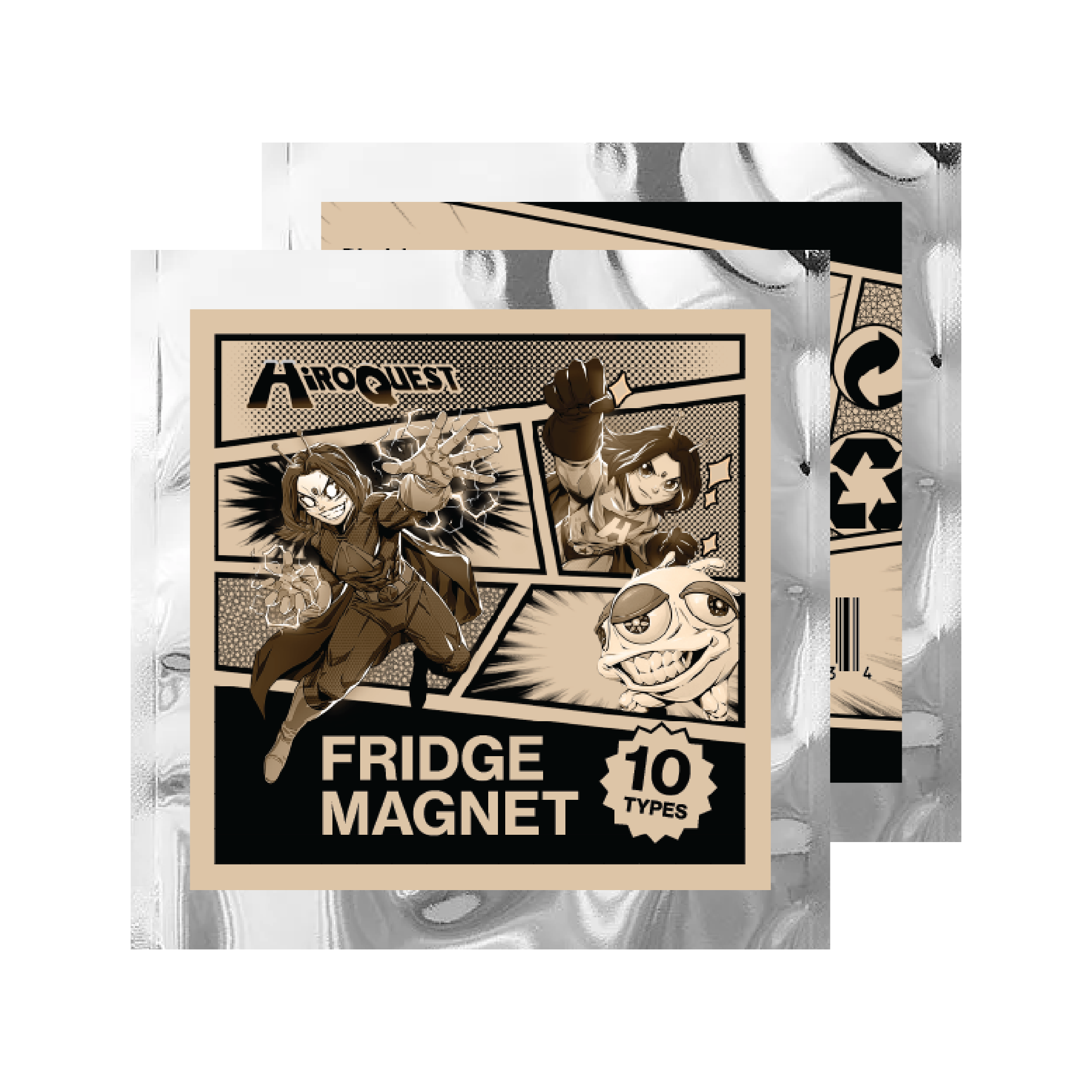HiROQUEST 2025 Fridge Magnet