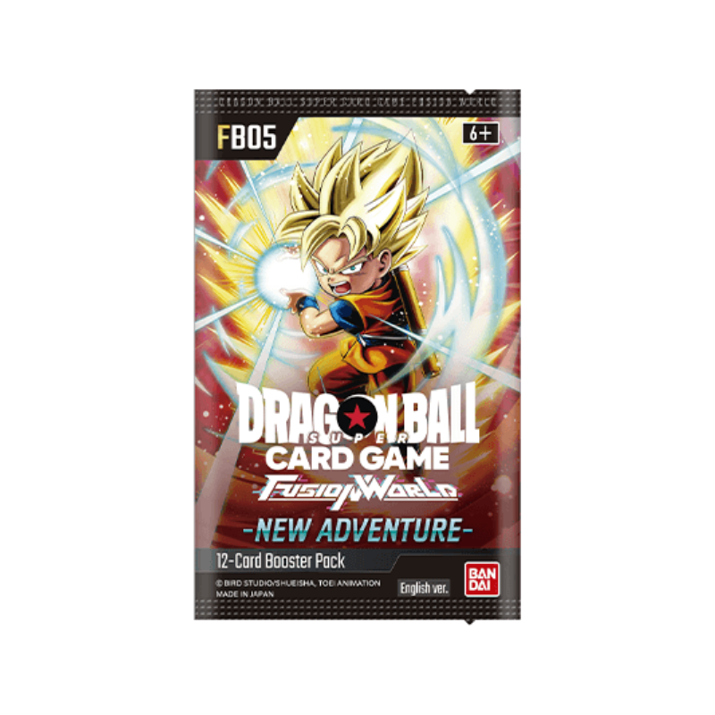 BANDAI Dragon Ball Super English New Adventure FB05 Booster Box