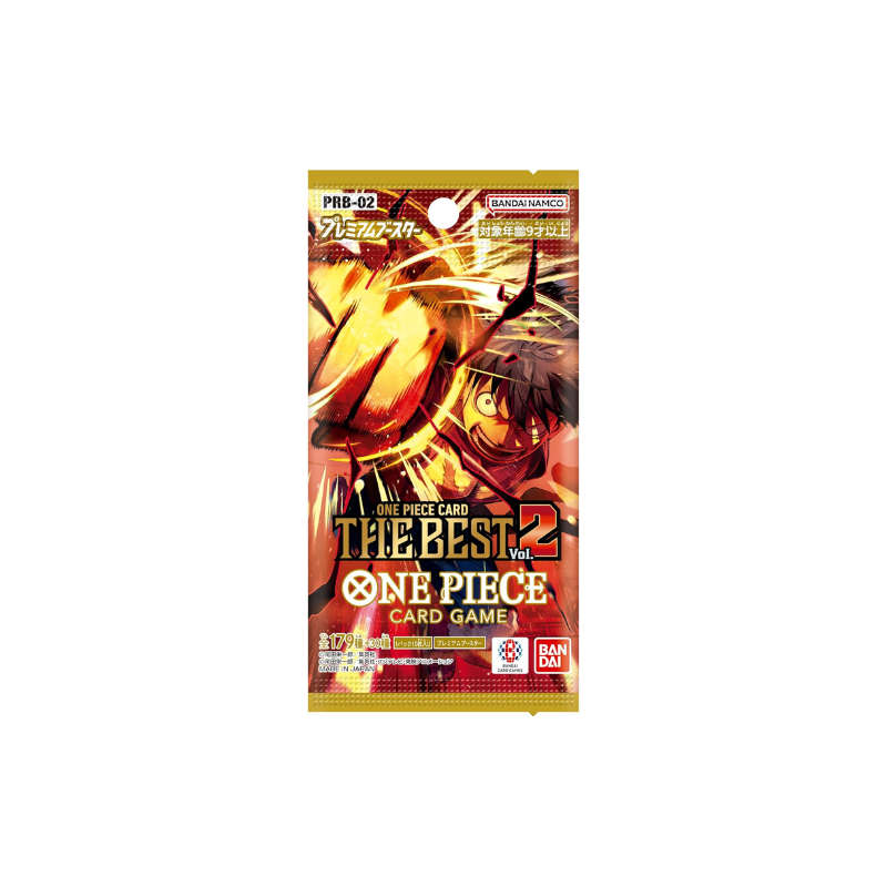 [SEALED]One Piece Japanese PRB02 The Best Best Booster Box
