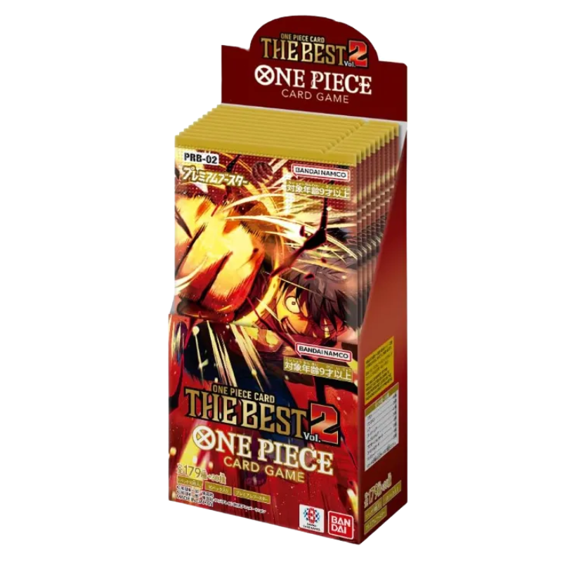 [SEALED]One Piece Japanese PRB02 The Best Best Booster Box