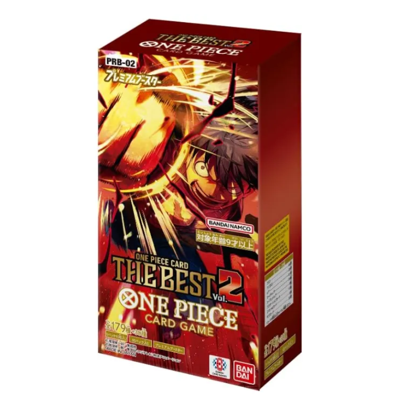 [SEALED]One Piece Japanese PRB02 The Best Best Booster Box