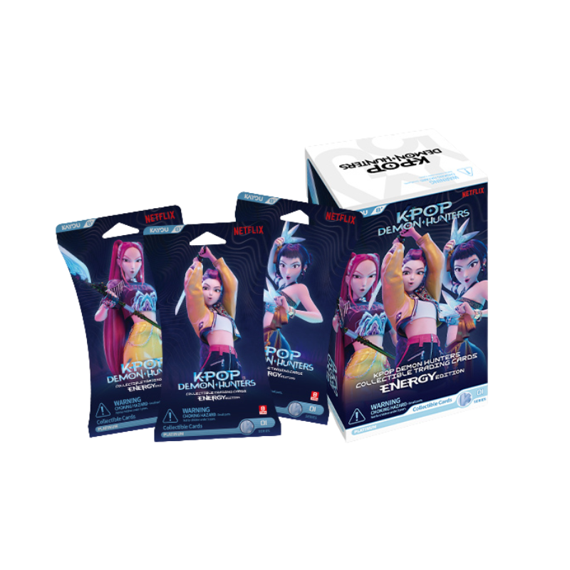 [PRE-ORDER] KAYOU KPop Demon Hunters Collectible Trading Cards Energy Edition - Display Box