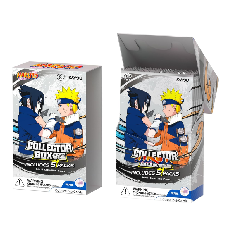 KAYOU NARUTO Smriti Collectible Card - Chapter Jin Series 3 English Collector Box 5 Packs