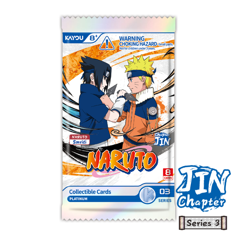 KAYOU NARUTO Smriti Collectible Card - Chapter Jin 3 Series Box with Promo Card