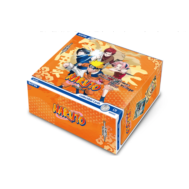 KAYOU NARUTO Smriti Collectible Card - Earth Scroll English Series 1 Box With Promo Card