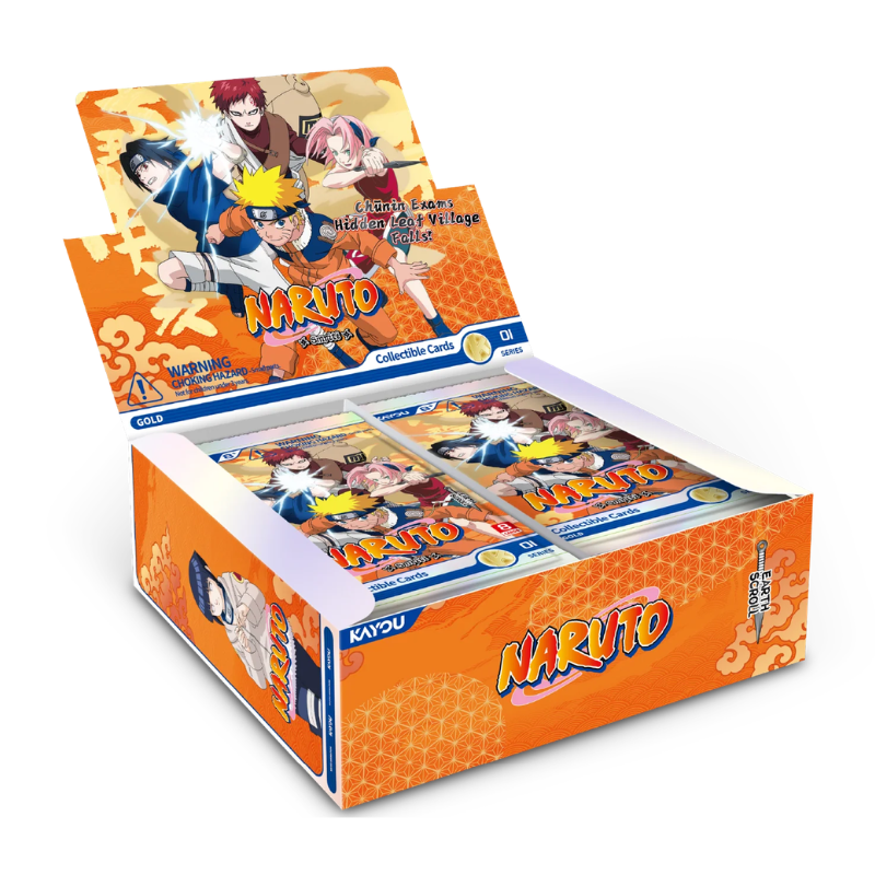 KAYOU NARUTO Smriti Collectible Card - Earth Scroll English Series 1 Box With Promo Card
