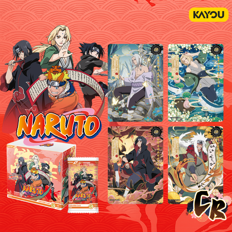 KAYOU NARUTO Smriti Collectible Card - Earth Scroll English Series 2 Box with Promo Card