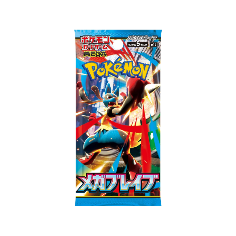 Pokemon Japanese M1L Mega Brave and M1S Mega Symphonia Booster Box