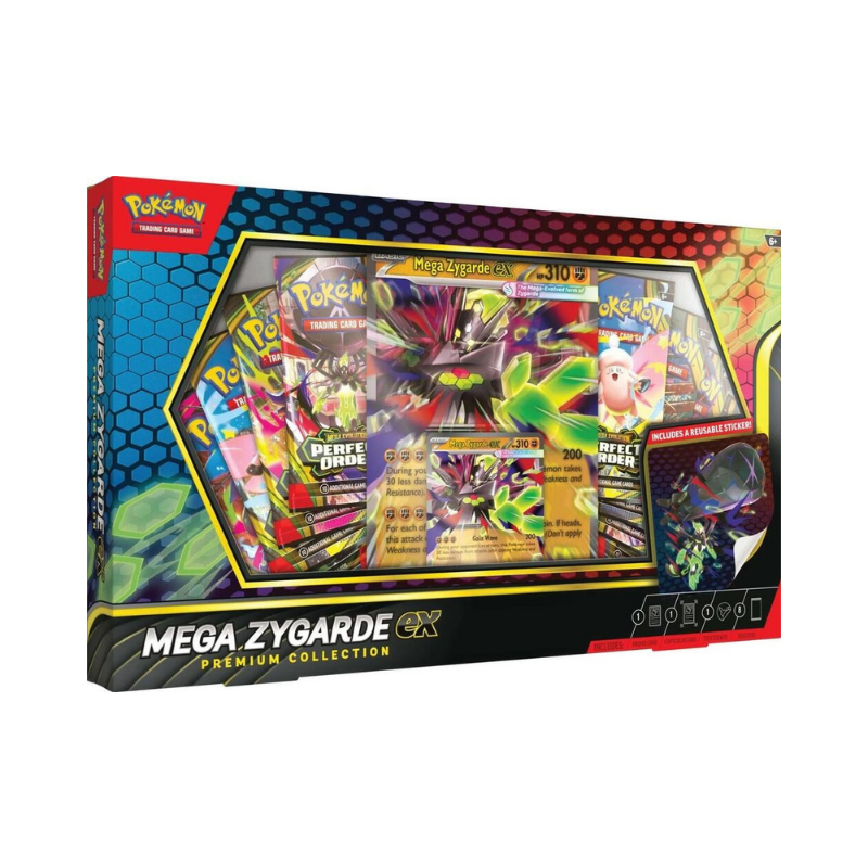 Pokemon English ME03 Perfect Order Mega Zygarde ex Premium Collection