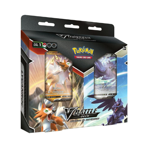 Pokemon English V Battle Deck Bundle [Lycanroc V / Corviknight V]