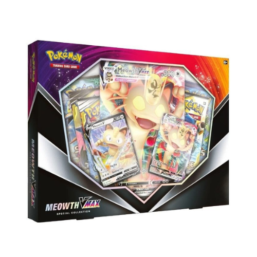 Pokemon English Meowth VMAX Special Collection