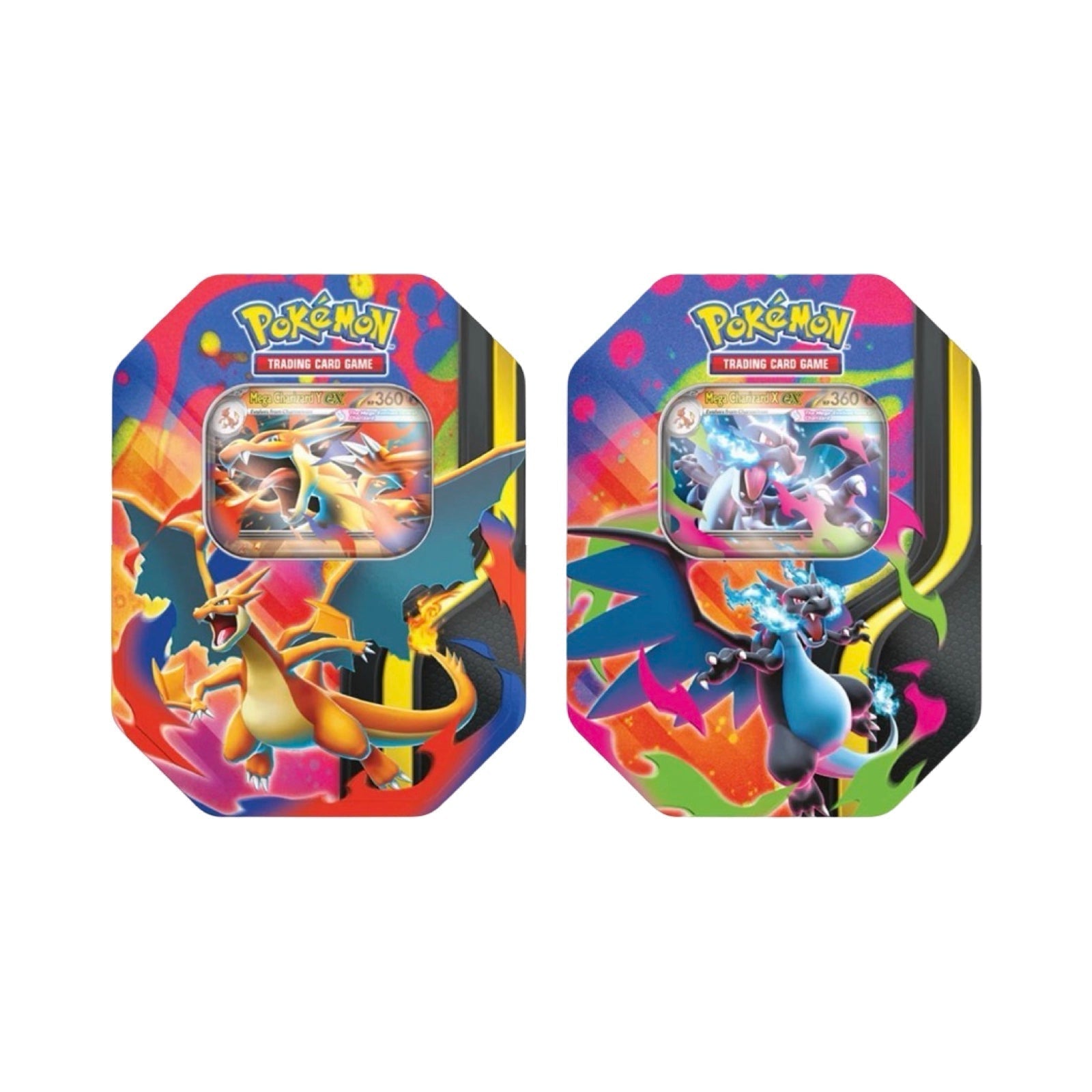 Pokemon English Mega Charizard X&Y Tin